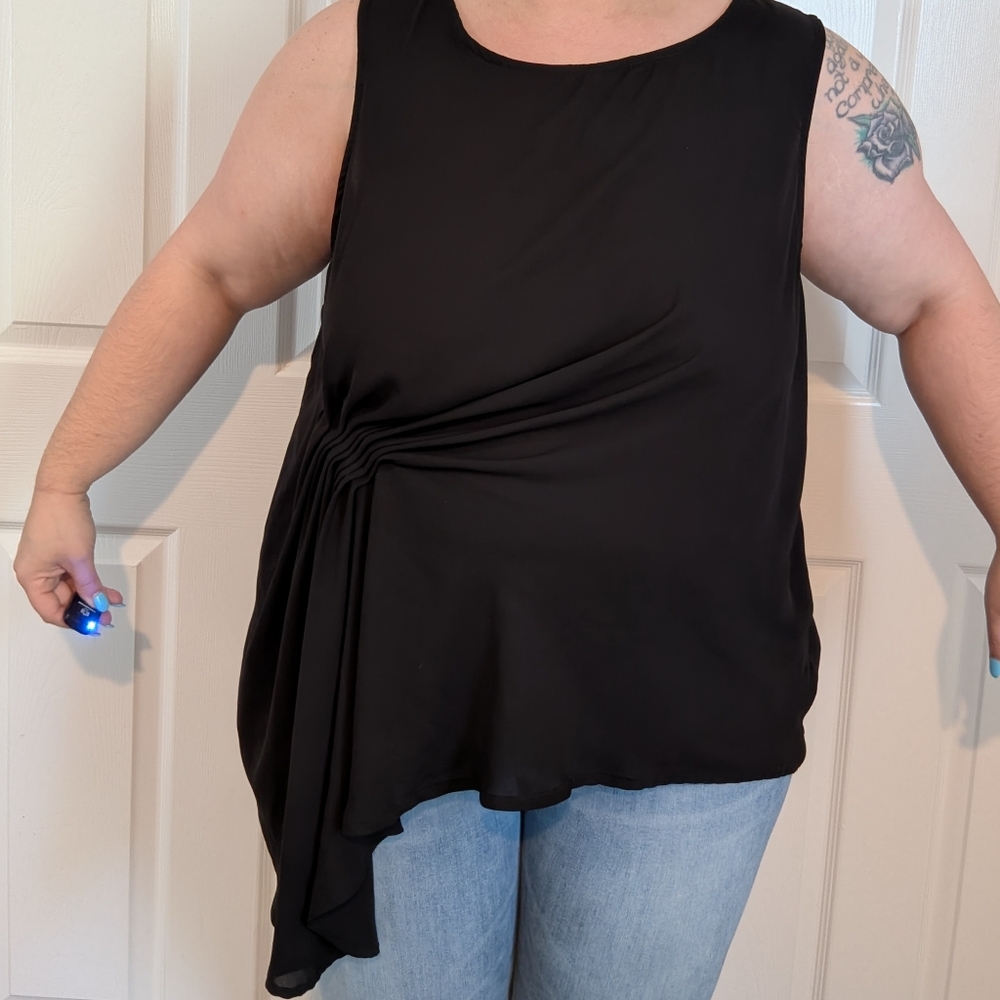 Elegant Black Women's Top